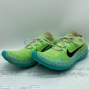 Nike WMNS Free 3.0 Flyknit Turquoise/Lime